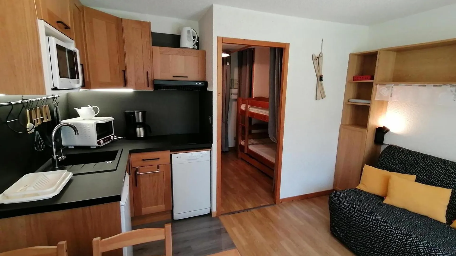Studio Renove Ski Aux Pieds Avec Balcon - 4 Pers. - Fr-1-181-2540 La Plagne 0*,